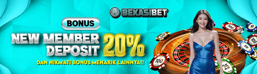 BONUS NEW MEMBER SLOT 20% 