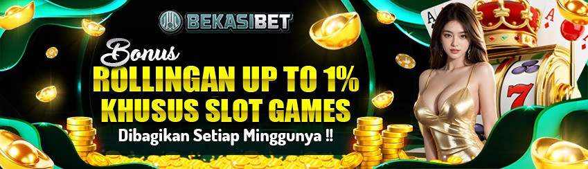 ROLLINGAN SLOT MINGGUAN UP TO 1%